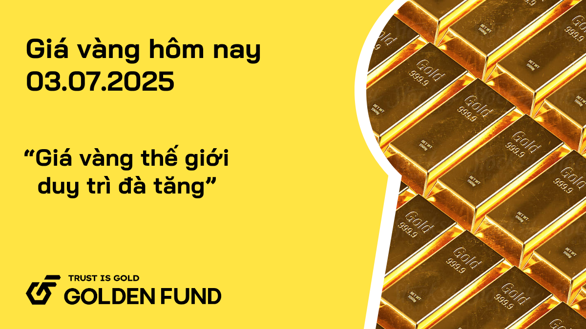Giá vàng thế giới tiếp tục tăng và giá vàng trong nước duy trì ổn định