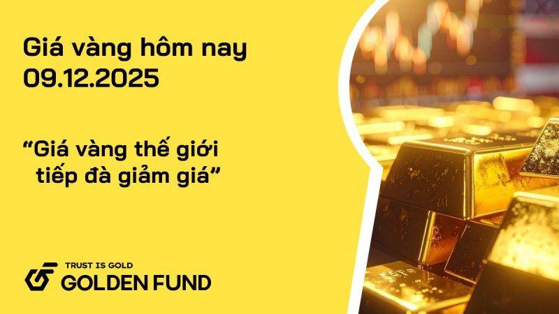 Giá vàng thế giới tiếp đà giảm giá, giá vàng trong nước quay đầu bật tăng