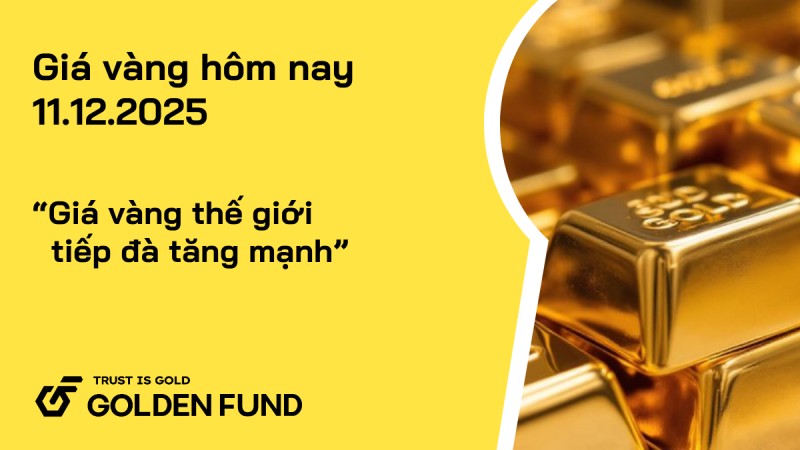 Giá vàng thế giới tiếp đà tăng giá, giá vàng trong nước trở lại đà tăng