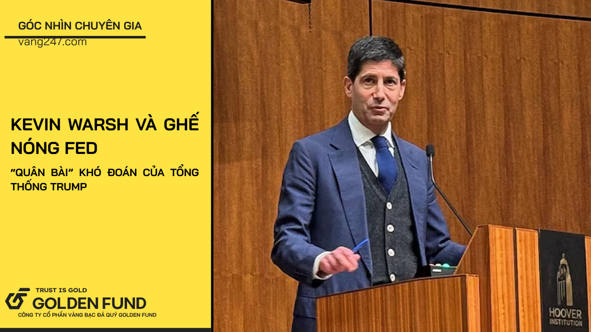 Kevin Warsh và ghế nóng Fed: "Quân bài" khó đoán của Tổng thống Trump
